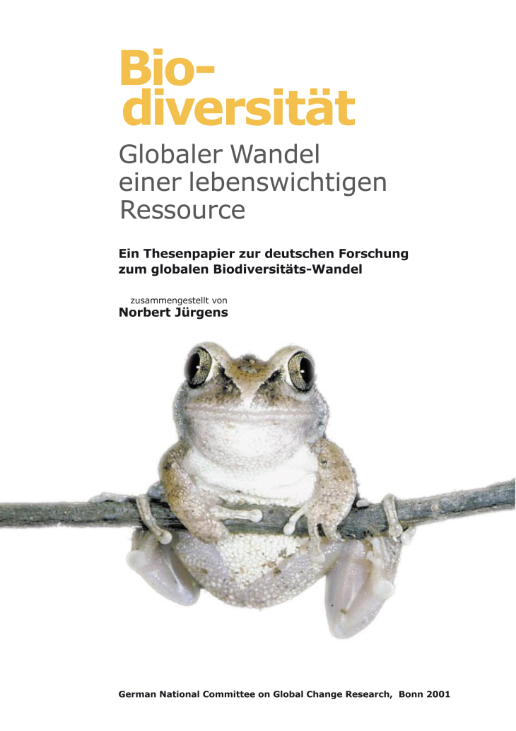 Cover Broschuere Biodiversitaet
