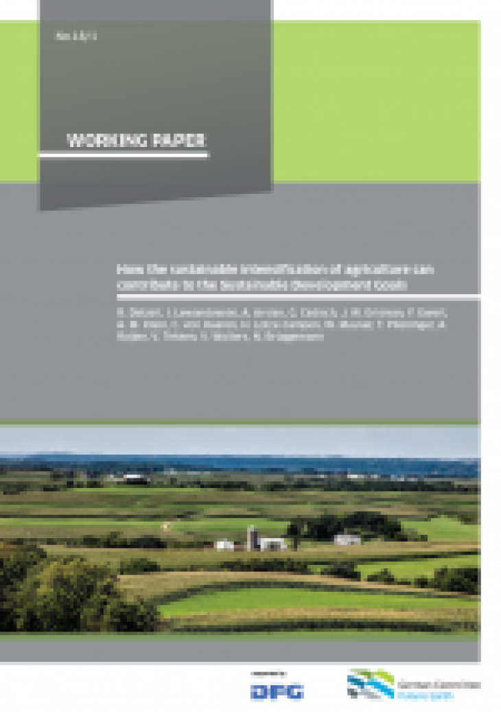 DKN Paper 3 contribution of agriculture to SDGs